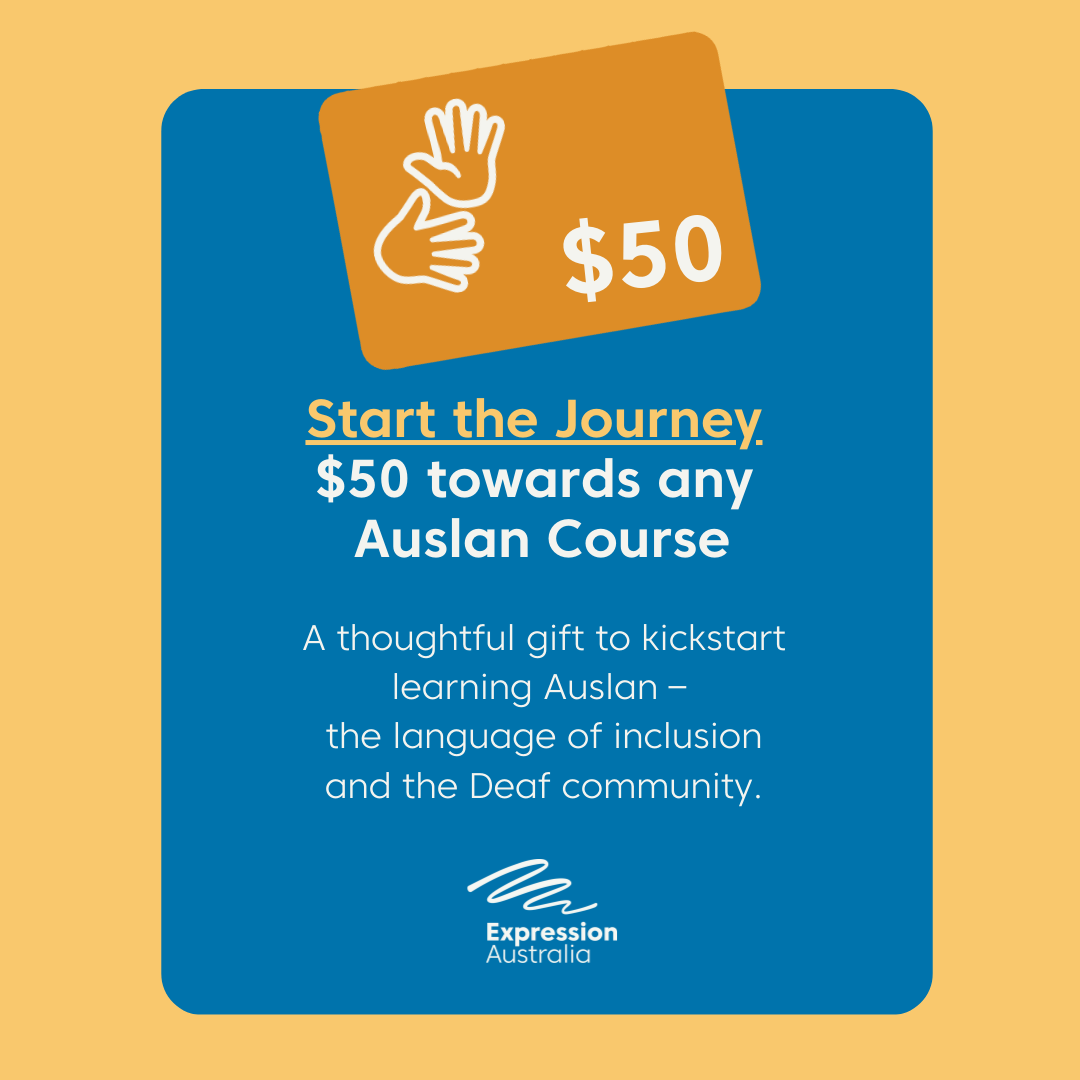 $50 Gift Card - Auslan