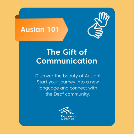 Auslan 101 - Gift Card