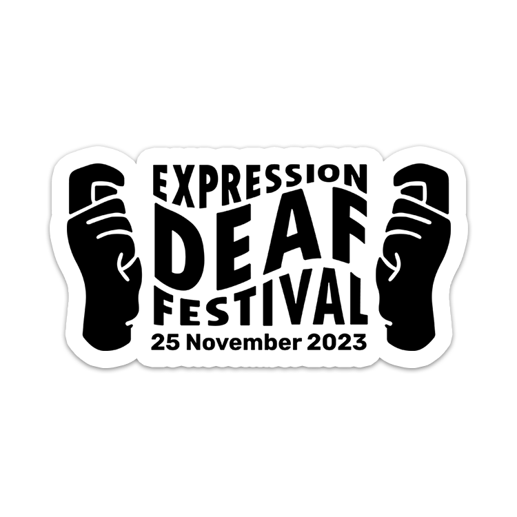 Deaf Festival '23 - Stickers